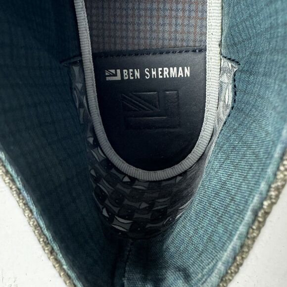 Ben Sherman Men’s Casual Sneakers Size 11, Grey Fabric/PU Upper, Trendy Design - Picture 15 of 16